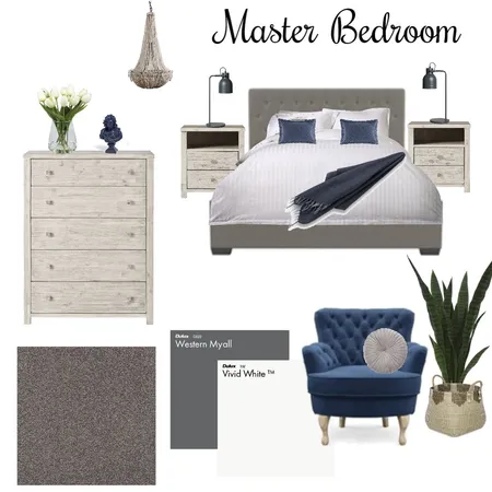 Master Bedroom Interior Design Mood Board by hhaigh on Style Sourcebook