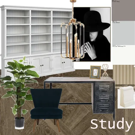 Study Interior Design Mood Board by georgi on Style Sourcebook