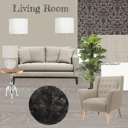 Living Room Interior Design Mood Board by georgi on Style Sourcebook