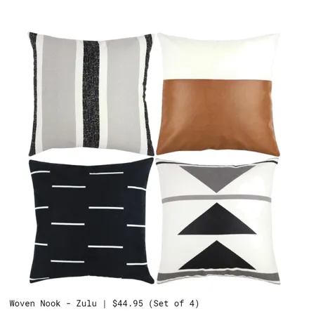 Woven Nook Pillows- Zulu Interior Design Mood Board by rushmehome on Style Sourcebook
