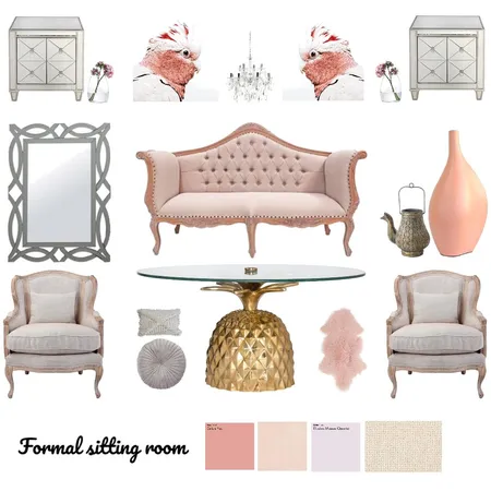 Formal sitting room Interior Design Mood Board by Natalie V on Style Sourcebook