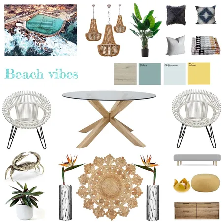 beach vibes Interior Design Mood Board by Natalie V on Style Sourcebook