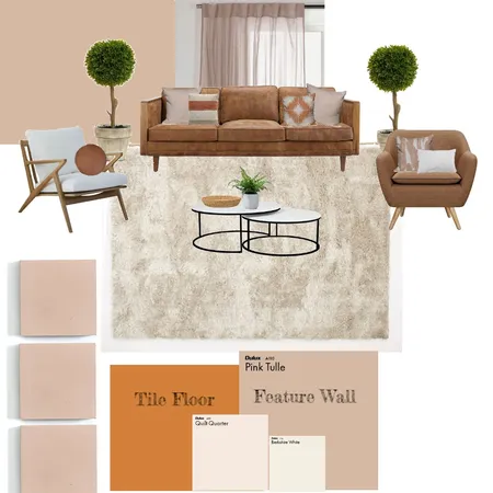 Terracotta Living Interior Design Mood Board by MrsBarlogie on Style Sourcebook