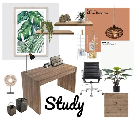 Study Interior Design Mood Board by NadiaGordon on Style Sourcebook