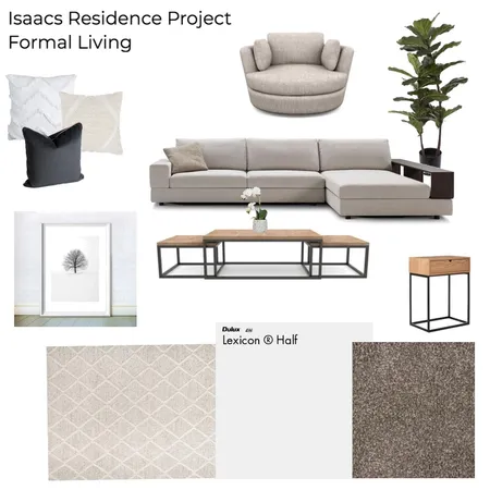 Merenda Residence - Formal Living Interior Design Mood Board by Cedar &amp; Snø Interiors on Style Sourcebook