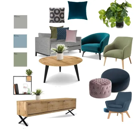 living room1 Interior Design Mood Board by lab on Style Sourcebook