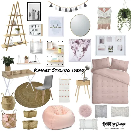 Kmart Styling Ideas - Kyra Interior Design Mood Board by Habitat_by_Design on Style Sourcebook
