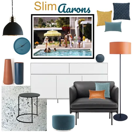 Slim Aarons Interior Design Mood Board by DKD on Style Sourcebook