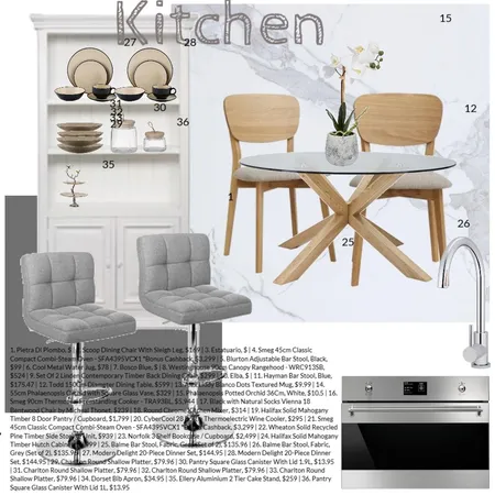 Kitchen Interior Design Mood Board by esti1 on Style Sourcebook