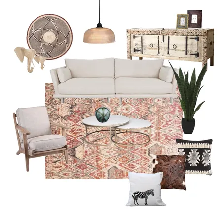 African motives for a living room Interior Design Mood Board by Blitzk on Style Sourcebook