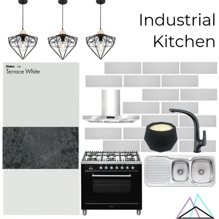 Industrial kitchen Interior Design Mood Board by Invelope on Style Sourcebook