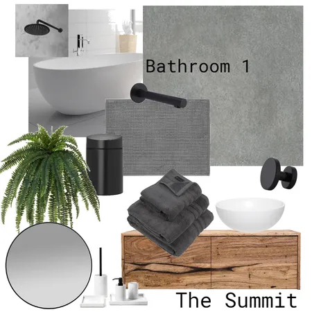 The Summit - Bathroom 1 Interior Design Mood Board by Charne on Style Sourcebook