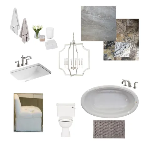 Kang Master Bath Interior Design Mood Board by Payton on Style Sourcebook