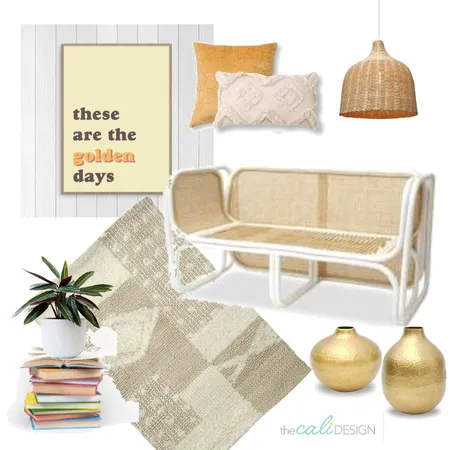 golden Days Interior Design Mood Board by The Cali Design  on Style Sourcebook