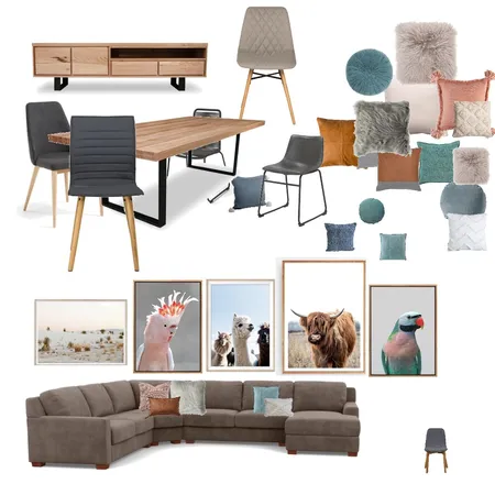 Living Room Interior Design Mood Board by Meagan on Style Sourcebook