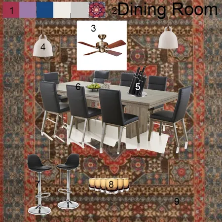 Dining Room Interior Design Mood Board by Ters on Style Sourcebook