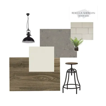 Iron and Wood Kitchen Interior Design Mood Board by Sheridan Interiors on Style Sourcebook
