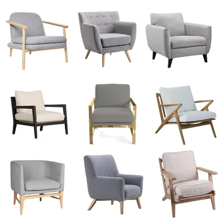 Occasional Chairs Interior Design Mood Board by HOUSEOF57 on Style Sourcebook