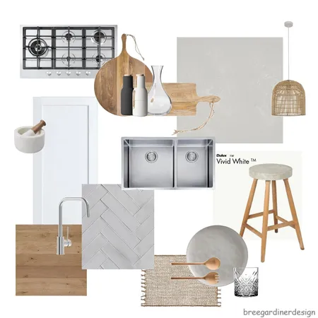 Kitchen Interior Design Mood Board by Bree Gardiner Interiors on Style Sourcebook