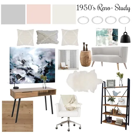 1950's Reno-Study Interior Design Mood Board by kaittaylor on Style Sourcebook
