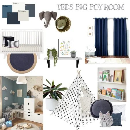 IDI module 10 - Teds big boy room Interior Design Mood Board by Laurenboyes on Style Sourcebook