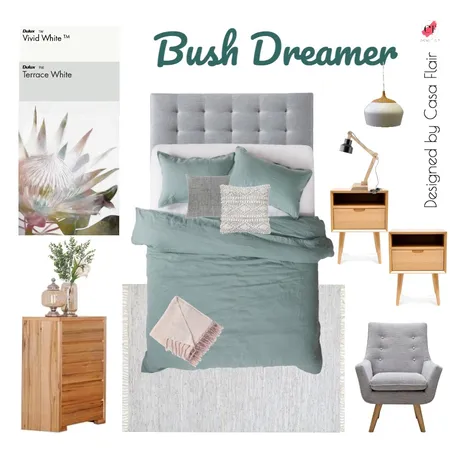 Bush Dreamer Interior Design Mood Board by Casa Flair Interiors on Style Sourcebook
