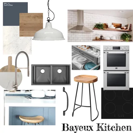 Bayeux Kitchen Interior Design Mood Board by Tivoli Road Interiors on Style Sourcebook
