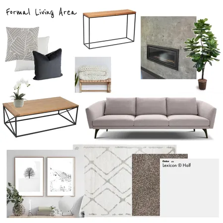 Formal Living (Isaacs Project) Interior Design Mood Board by Cedar &amp; Snø Interiors on Style Sourcebook