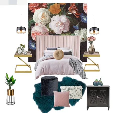 velvet deluxe Interior Design Mood Board by Style A Space on Style Sourcebook