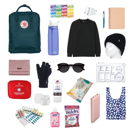 Backpack Essentials Interior Design Mood Board by jemimared on Style Sourcebook