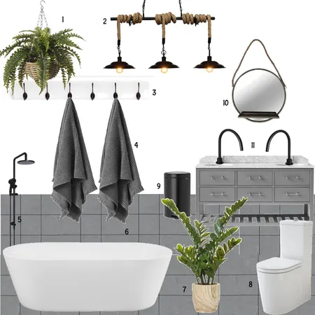 Bathroom Interior Design Mood Board by Cris on Style Sourcebook