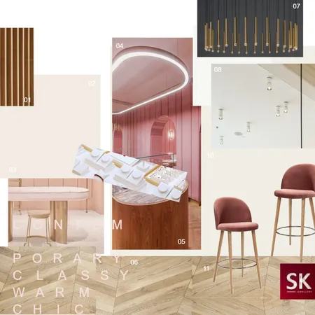 Sampleboard for SK Jewellery Interior Design Mood Board by llanlan91 on Style Sourcebook