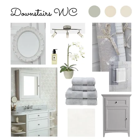 Downstairs WC Interior Design Mood Board by rjthornton on Style Sourcebook