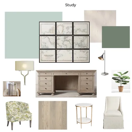 Study Interior Design Mood Board by danabrasuell on Style Sourcebook