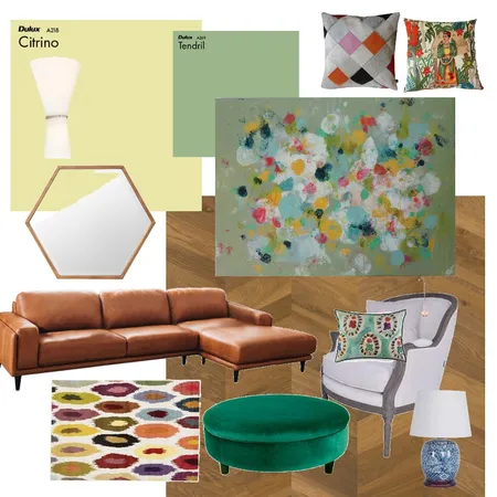 Living Room with my art 1 Interior Design Mood Board by Ruthwaldron on Style Sourcebook