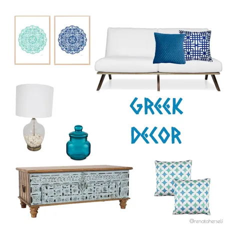 Greek decor Interior Design Mood Board by Renata on Style Sourcebook