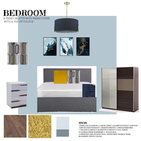 Bedroom Interior Design Mood Board by Mariosa_Interiors on Style Sourcebook