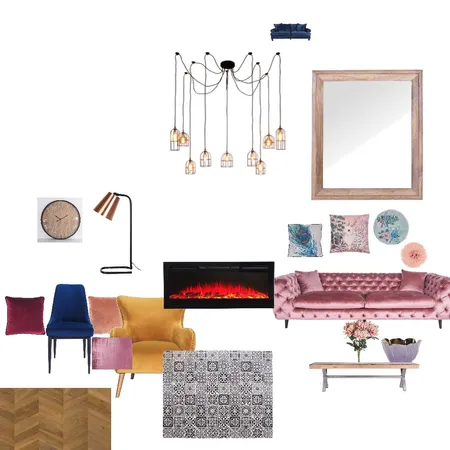 Bold and glam Interior Design Mood Board by J8j on Style Sourcebook