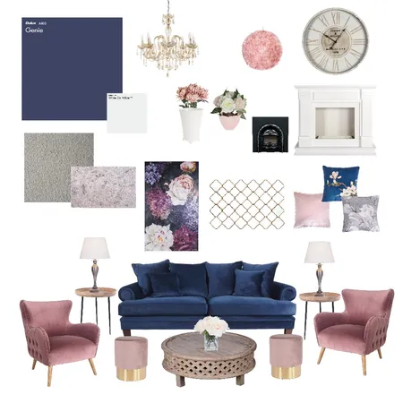 Bold and Glam Interior Design Mood Board by KellyT2019 on Style Sourcebook