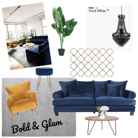 Bold &amp; Glam Early Settler Competition Interior Design Mood Board by MelindaM on Style Sourcebook