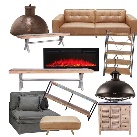 industrial Interior Design Mood Board by ryaneastwood on Style Sourcebook