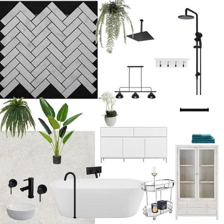 bathroom Interior Design Mood Board by DestinyDesigns on Style Sourcebook