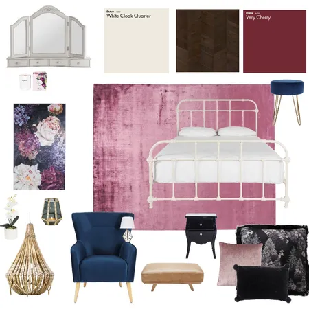 Bold &amp; Glam Interior Design Mood Board by Shennae on Style Sourcebook
