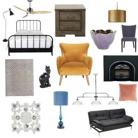 Glam and bold Interior Design Mood Board by Marianna on Style Sourcebook
