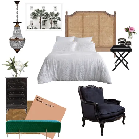 Bedroom Rattan Interior Design Mood Board by oliviamillane on Style Sourcebook