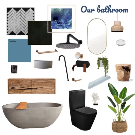 Dream Bathroom Interior Design Mood Board by Sez on Style Sourcebook