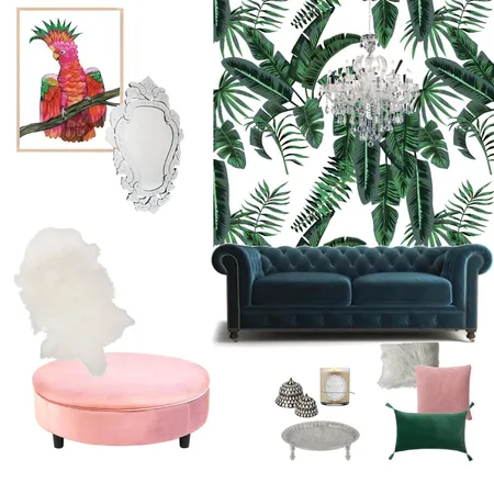 Pink Velvet Interior Design Mood Board by oliviamillane on Style Sourcebook