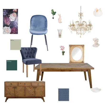 Dining room Interior Design Mood Board by Bishjo on Style Sourcebook