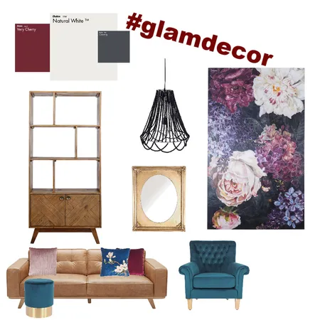 #glamdecor Interior Design Mood Board by lisajordan on Style Sourcebook