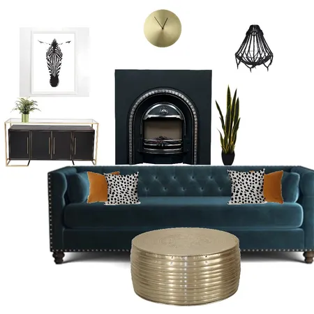 Glam&amp;bold Interior Design Mood Board by Dana7399 on Style Sourcebook